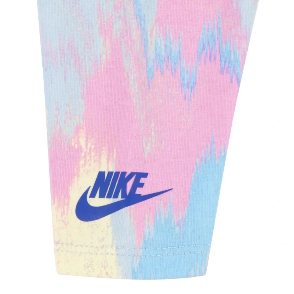 NIKE • Baby & Toddler Girl Nike Bodysuit & Tie-Dye Leggings Set - Picture 6 of 8